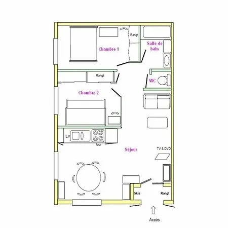 Adret Appartement Les Saisies